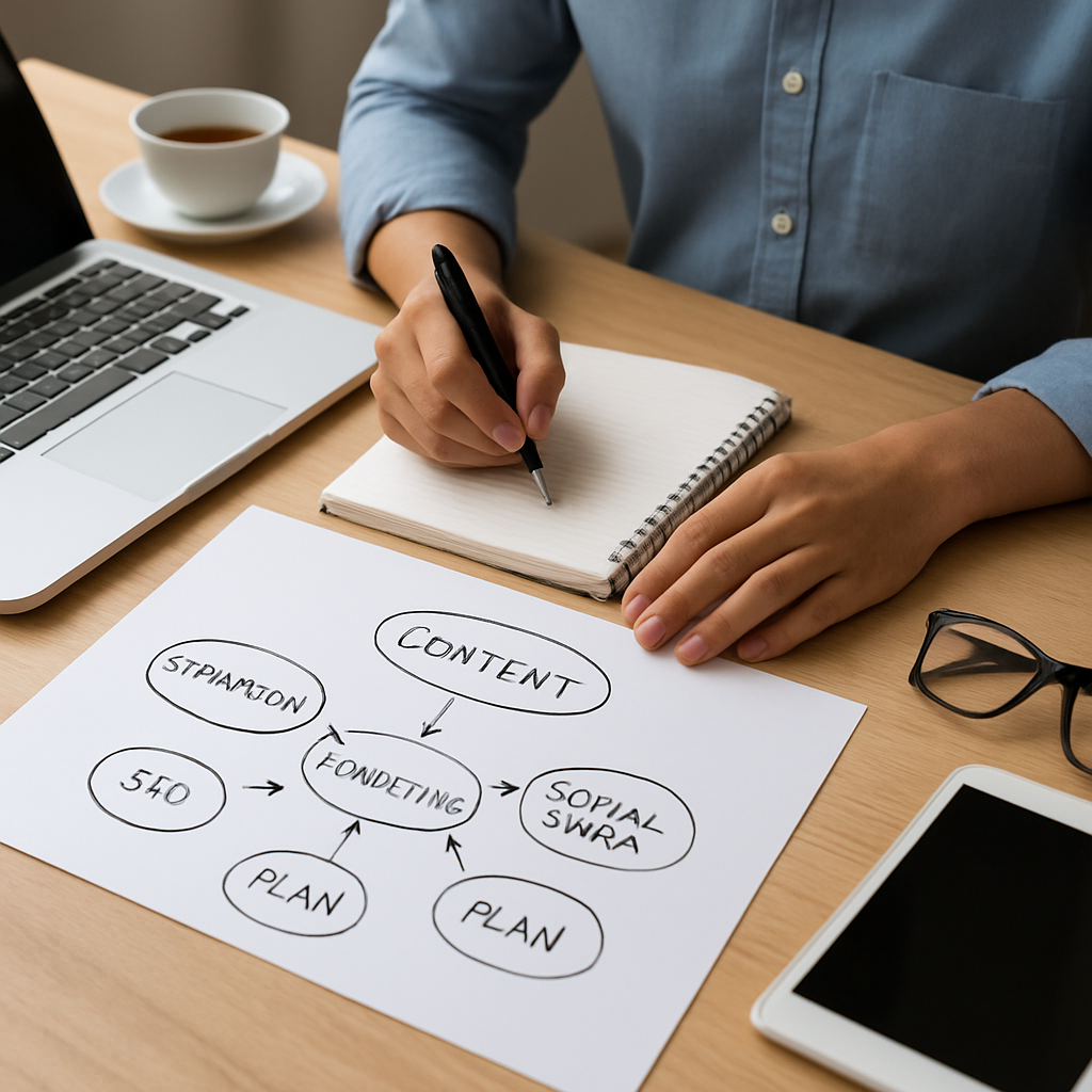 Chiến lược xây dựng marketing content hiệu quả — Content Marketing Là Gì? Toàn Bộ Kiến Thức Nền Tảng Bạn Cần Biết Năm 2026 | COSMATE
